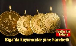 Biga’da kuyumcular yine hareketli