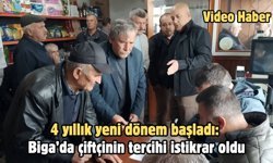 4 yıllık yeni dönem başladı: Biga’da çiftçinin tercihi istikrar oldu
