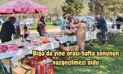 Biga’da yine orası hafta sonunun vazgeçilmezi oldu