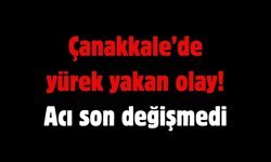 Çanakkale’de yürek yakan olay! Acı son değişmedi