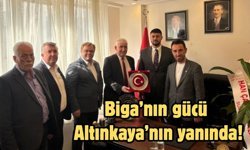 Biga’nın gücü Altınkaya’nın yanında!