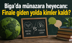 Biga’da münazara heyecanı: Finale giden yolda kimler kaldı?