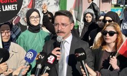 Çanakkale'de İsrail'e tepki