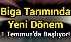 Biga Tarımında Yeni Dönem: 1 Temmuz’da Başlıyor!