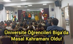 Üniversite Öğrencileri Biga’da Masal Kahramanı Oldu! Sebebi İse Hayati...