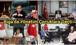 Biga’da Yönetim Çocuklara Geçti