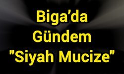 Biga’da Gündem "Siyah Mucize"