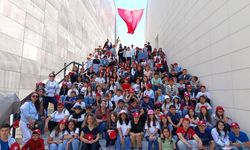 Eceabat'ta öğrenciler Tarihi Gelibolu Yarımadası'nı ziyaret etti
