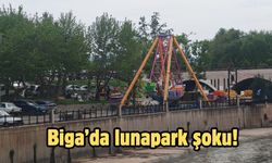Biga’da lunapark şoku!