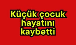 Küçük çocuk hayatını kaybetti