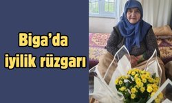 Biga’da iyilik rüzgarı