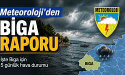 Meteoroloji'den Biga Raporu