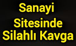 Sanayi sitesinde silahlı kavga
