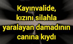 Kayınvalide, kızını silahla yaralayan damadının canına kıydı