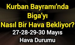 Kurban Bayramı'nda Biga’yı Nasıl Bir Hava Bekliyor?
