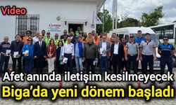 Afet anında iletişim kesilmeyecek: Biga’da yeni dönem başladı