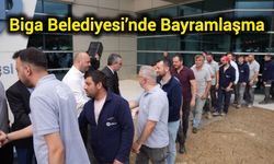 Biga Belediyesi’nde Bayramlaşma