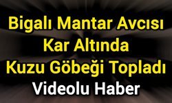 Bigalı Mantar Avcısı Kar Altında Kuzu Göbeği Topladı