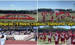 Biga’da 19 Mayıs Coşkusu Stadyuma Taştı