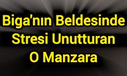Biga'nın Beldesinde Stresi Unutturan O Manzara