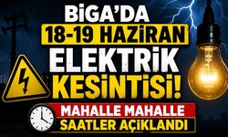 Biga’da 18-19 Haziran Elektrik Kesintisi! Mahalle Mahalle Saatler Açıklandı