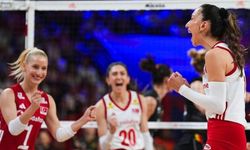 A Milli Kadın Voleybol Takımı, Belçika'yı 3-0 yendi