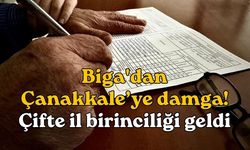Biga'dan Çanakkale’ye damga! Çifte il birinciliği geldi