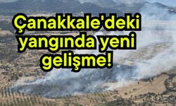 Çanakkale'deki yangında yeni gelişme!