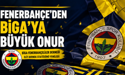 Fenerbahçe’den Biga’ya büyük onur