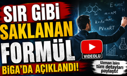 Sır gibi saklanan formül Biga’da açıklandı
