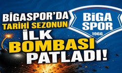 Bigaspor'da tarihi sezonun ilk bombası patladı!