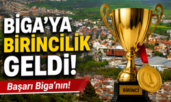 Biga’ya birincilik geldi!