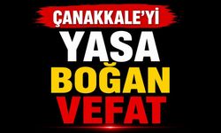 Çanakkale'yi Yasa Boğan Vefat