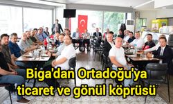 Biga'dan Ortadoğu'ya ticaret ve gönül köprüsü