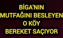 Biga'nın Mutfağını Besleyen O Köy Bereket Saçıyor