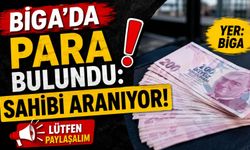 Biga’da Para Bulundu: Sahibi Aranıyor!