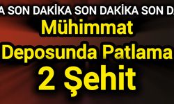 Mühimmat Deposunda Patlama: 2 Şehit