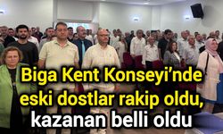 Biga Kent Konseyi’nde eski dostlar rakip oldu, kazanan belli oldu