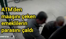 ATM'den maaşını çeken emeklilerin parasını çaldı