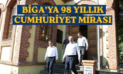 Biga’ya 98 Yıllık Cumhuriyet Mirası