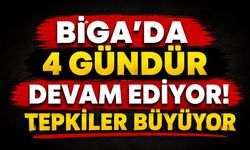Biga’da 4 gündür süren kabus!
