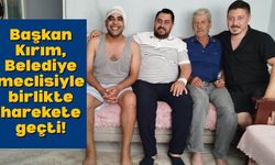 Başkan Kırım, Belediye meclisiyle birlikte harekete geçti!