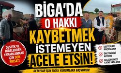 Biga için büyük vizyon projesi! Bakanlık heyeti bizzat geldi