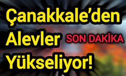 Son Dakika: Çanakkale’den Alevler Yükseliyor!