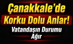 Çanakkale'de Korku Dolu Anlar! Yaşlı Vatandaşın Durumu Ağır