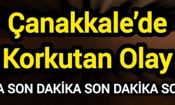 Çanakkale’de Korkutan Olay