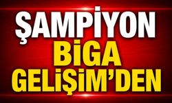 Şampiyon Biga Gelişim’den