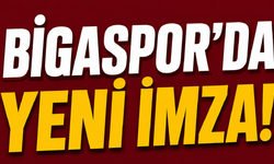 Bigaspor’da yeni imza!