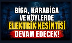 Biga, Karabiga ve Köylerde Elektrik Kesintisi Devam Edecek
