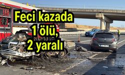 Feci kazada 1 ölü, 2 yaralı